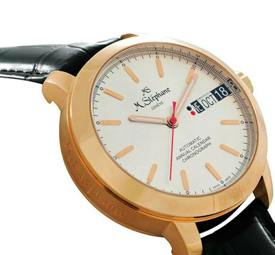 Часы Museum Annual Calendar Chronograph от M. Stephane Часы Museum Annual Calendar Chronograph от M. Stephane