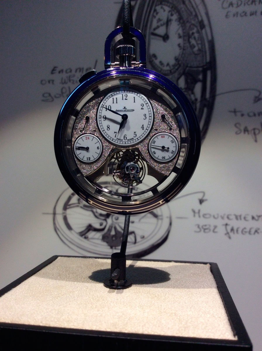 Карманные часы Duomètre Sphérotourbillon Pocket Watch от Jaeger-LeCoultre