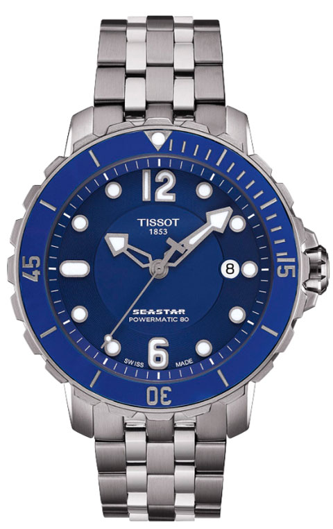 Часы Seastar 1000 Powermatic Diver от Tissot 