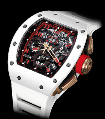 Часы RM 011 Automatic Flyback Chronograph «White Demon» от Richard Mille