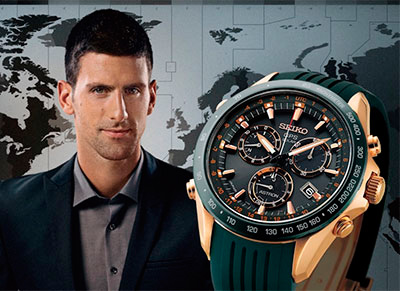 Astron GPS Solar Novak Djokovic Limited Edition  Seiko    