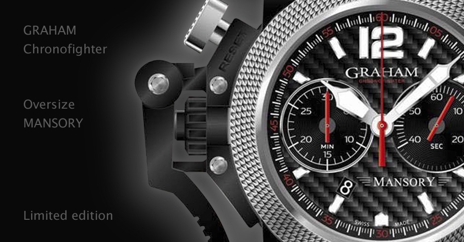 Часы Chronofighter Oversize for Mansory от Graham 