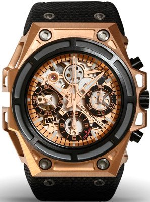 Часы Linde Werdelin SpidoSpeed Rose Gold Black