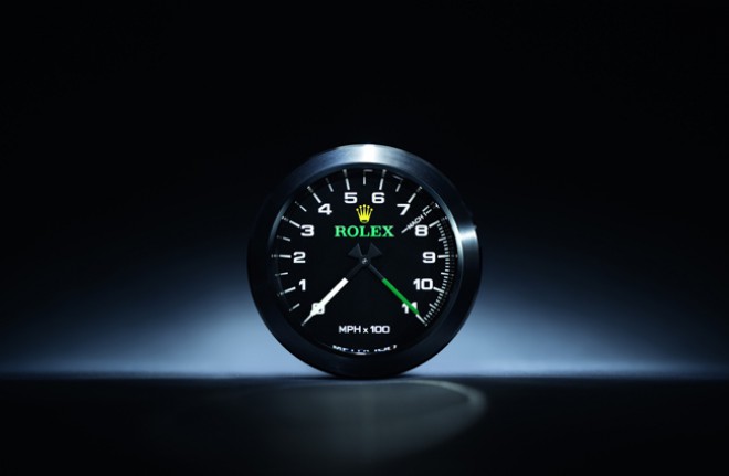 Rolex представляет спидометр и хронограф для сверхзвукового автомобиля Bloodhound SSC