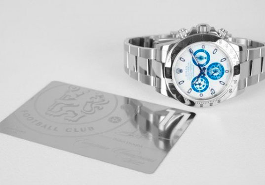 Часы Custom Titan Black Chelsea FC Rolex Daytona