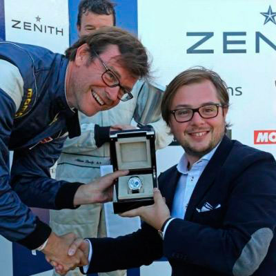 Zenith является хронометристом гонок Spa Classic