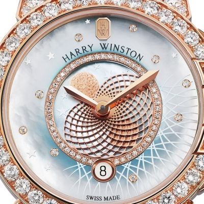  Ocean Moon Phase 36 mm  Harry Winston