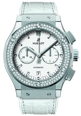 Classic Fusion White Chrono от Hublot