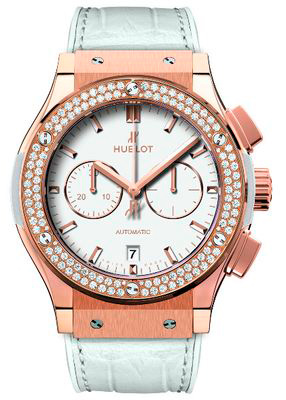 Classic Fusion White Chrono от Hublot