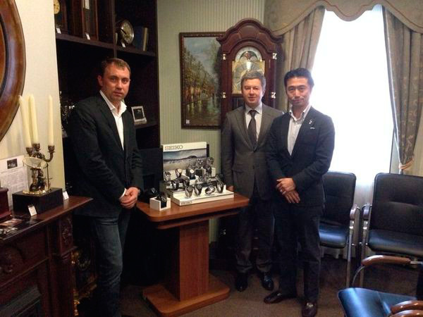 Презентация новой коллекции часов Seiko 