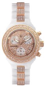 Ceramik Chrono De Luxe Rose Gold