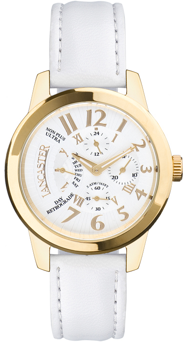 Classic Retrograde Yellow Gold