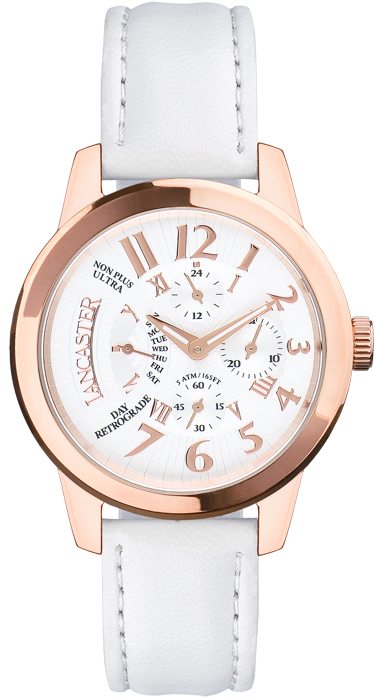 Classic Retrograde Rose Gold