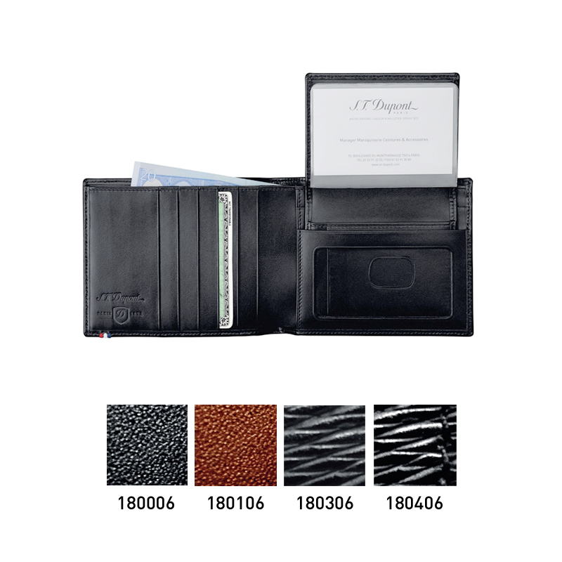 Бумажник / 5 кредитных карт / съемный блок Elysée Black