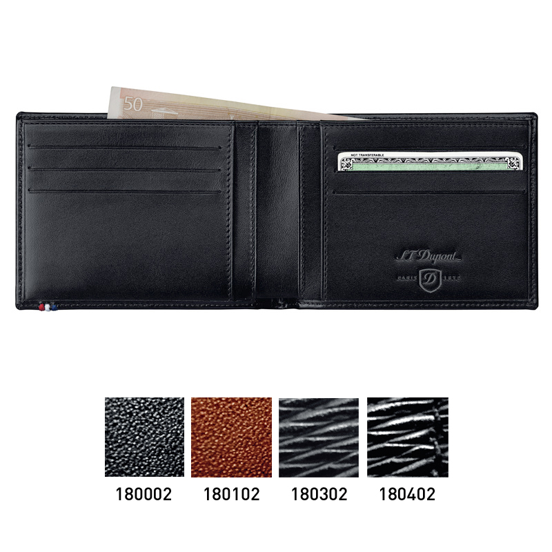 Бумажник / 6 кредитных карт / документы Elysée Black