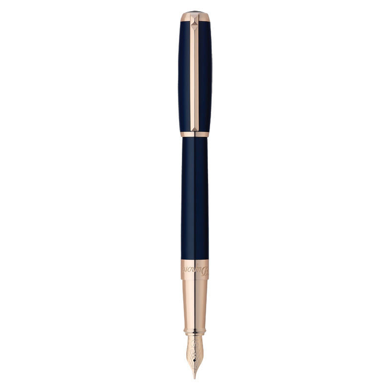 Перьевая ручка Elysée с синим лаковым покрытием