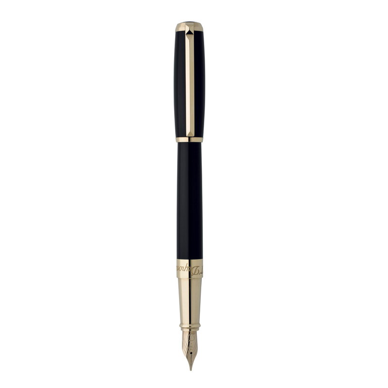 Перьевая ручка Elysée с черным лаковым покрытием
