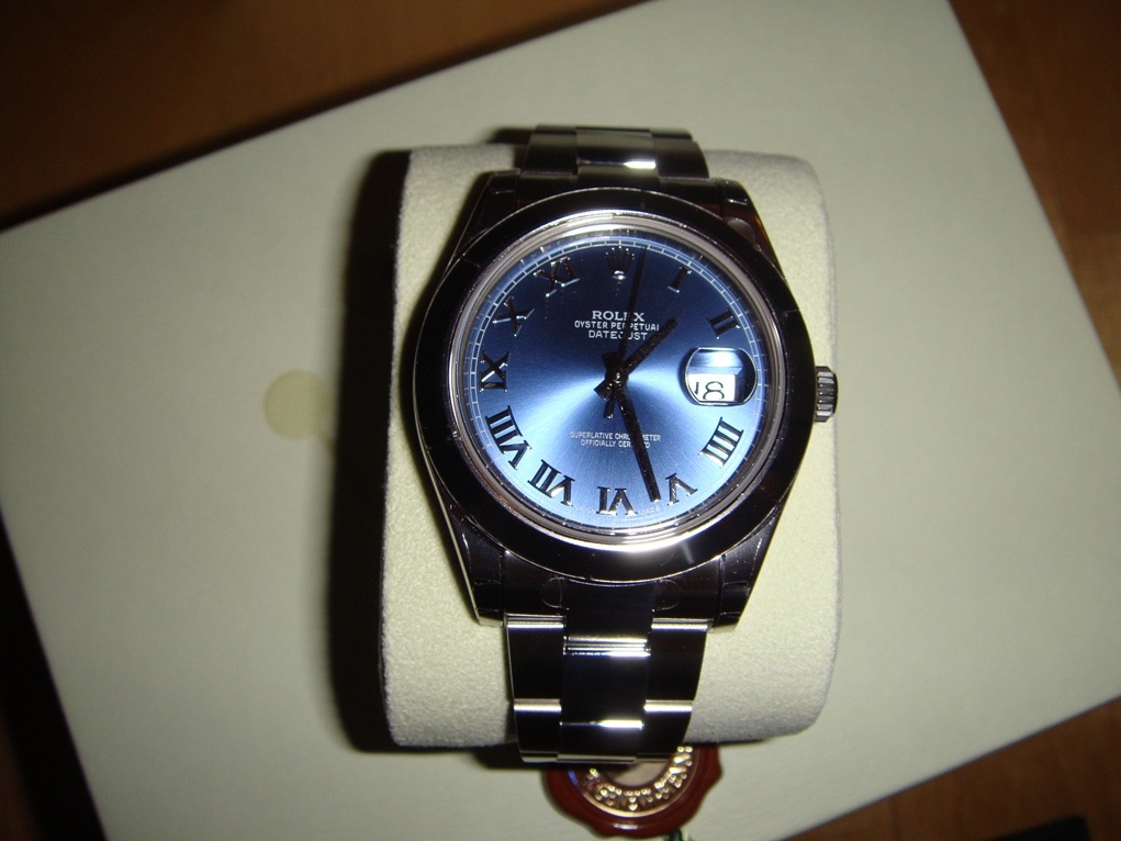часы Rolex 116300 Blue dial