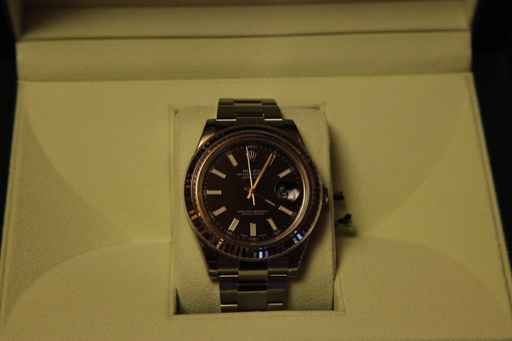 часы Rolex Datejust 116334 Black dial