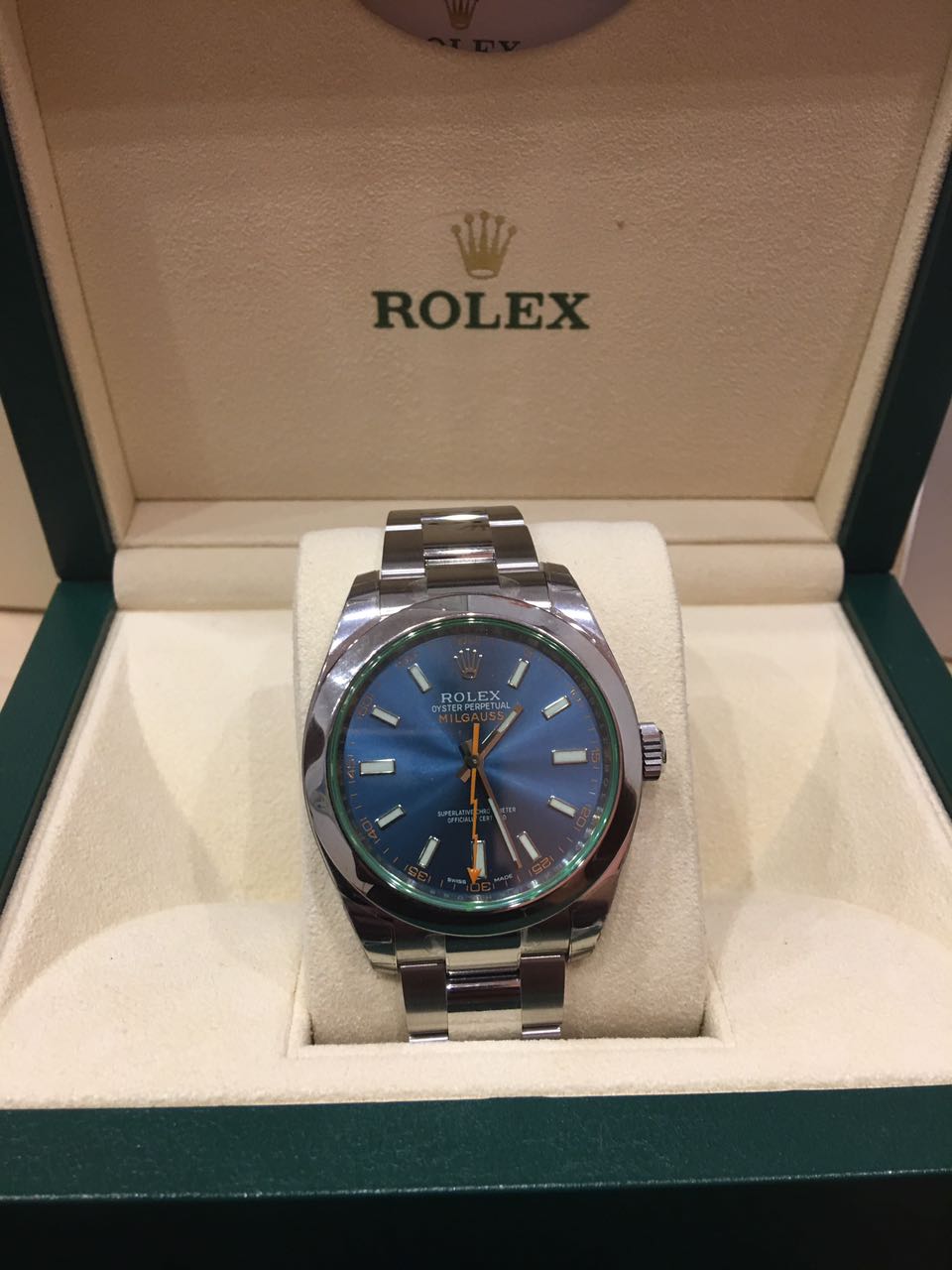 часы Rolex milgauss  часы оригинал