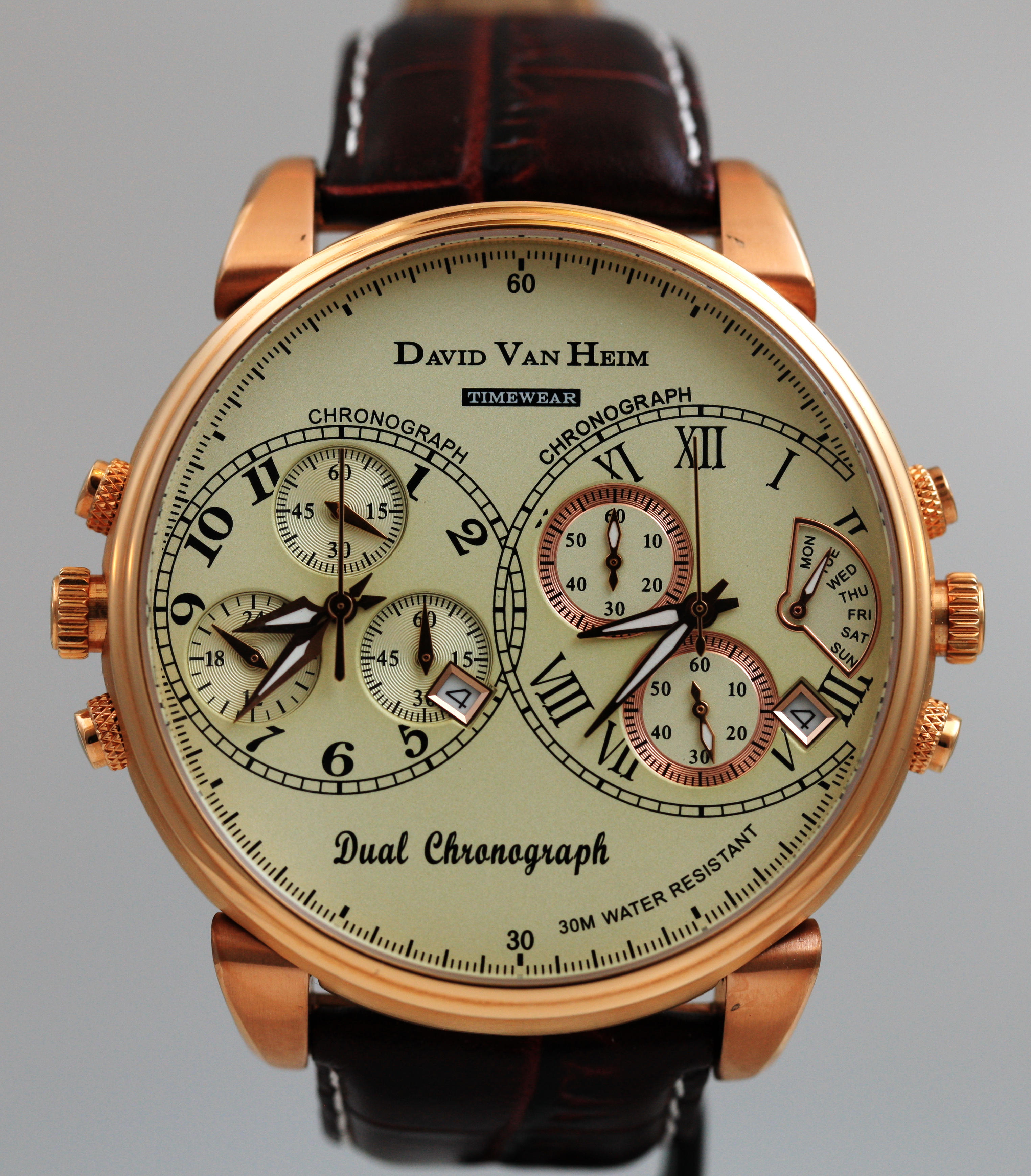  David van Heim Dual Chronograph