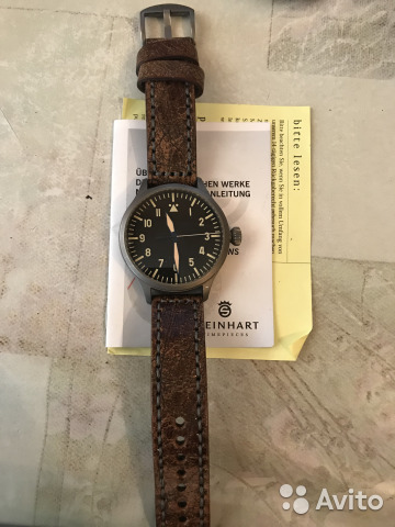часы Steinhart Steinhart Nav.B-Uhr vintage TITANIUM
