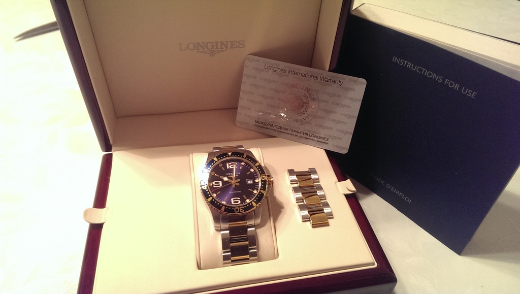 часы Longines Longines L3.640.3.96.7 (биколор)