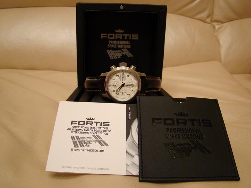 часы Fortis B-42 BLACK CHRONOGRAPH
