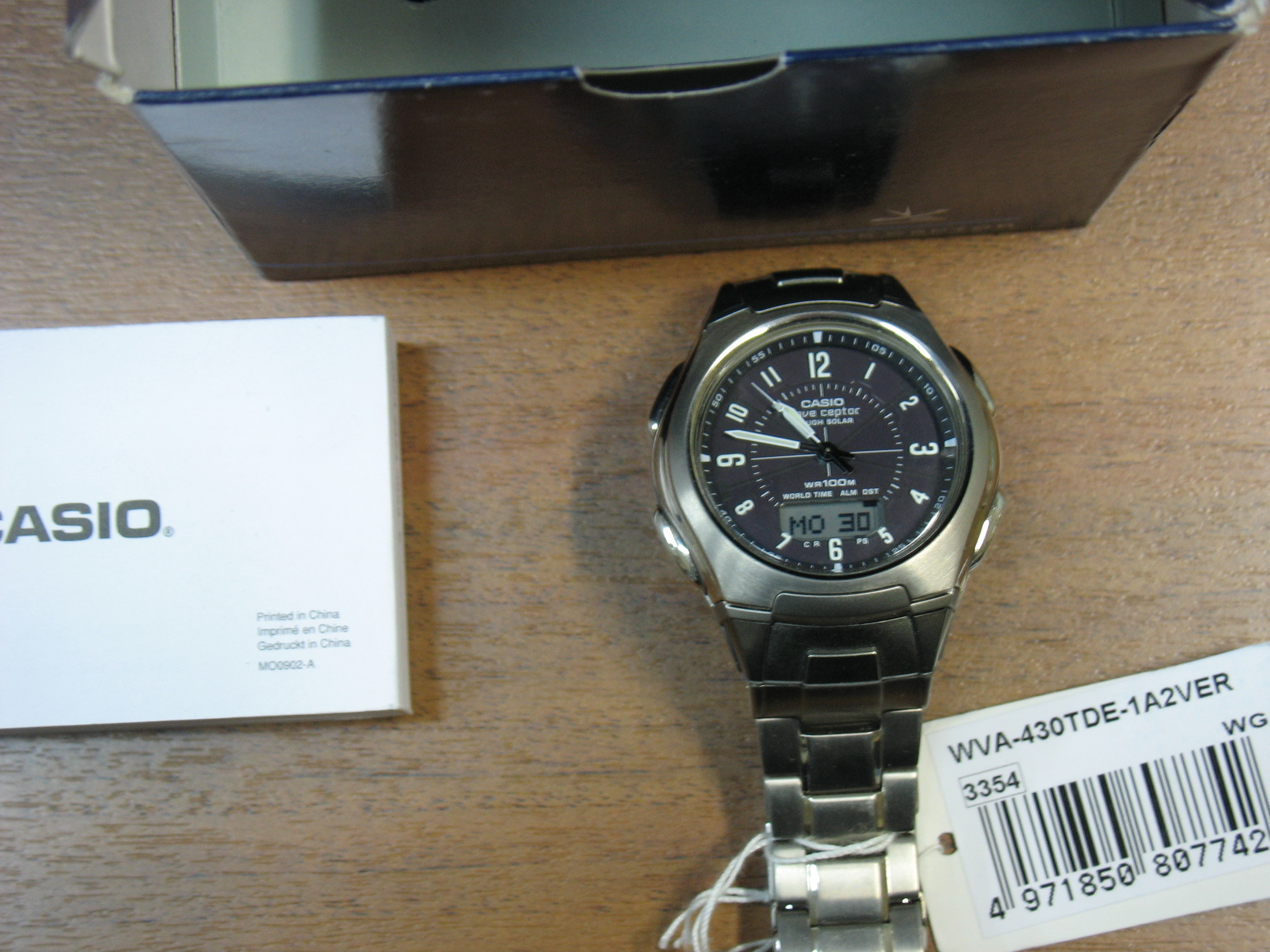 часы Casio WVA-430-TDE-1A
