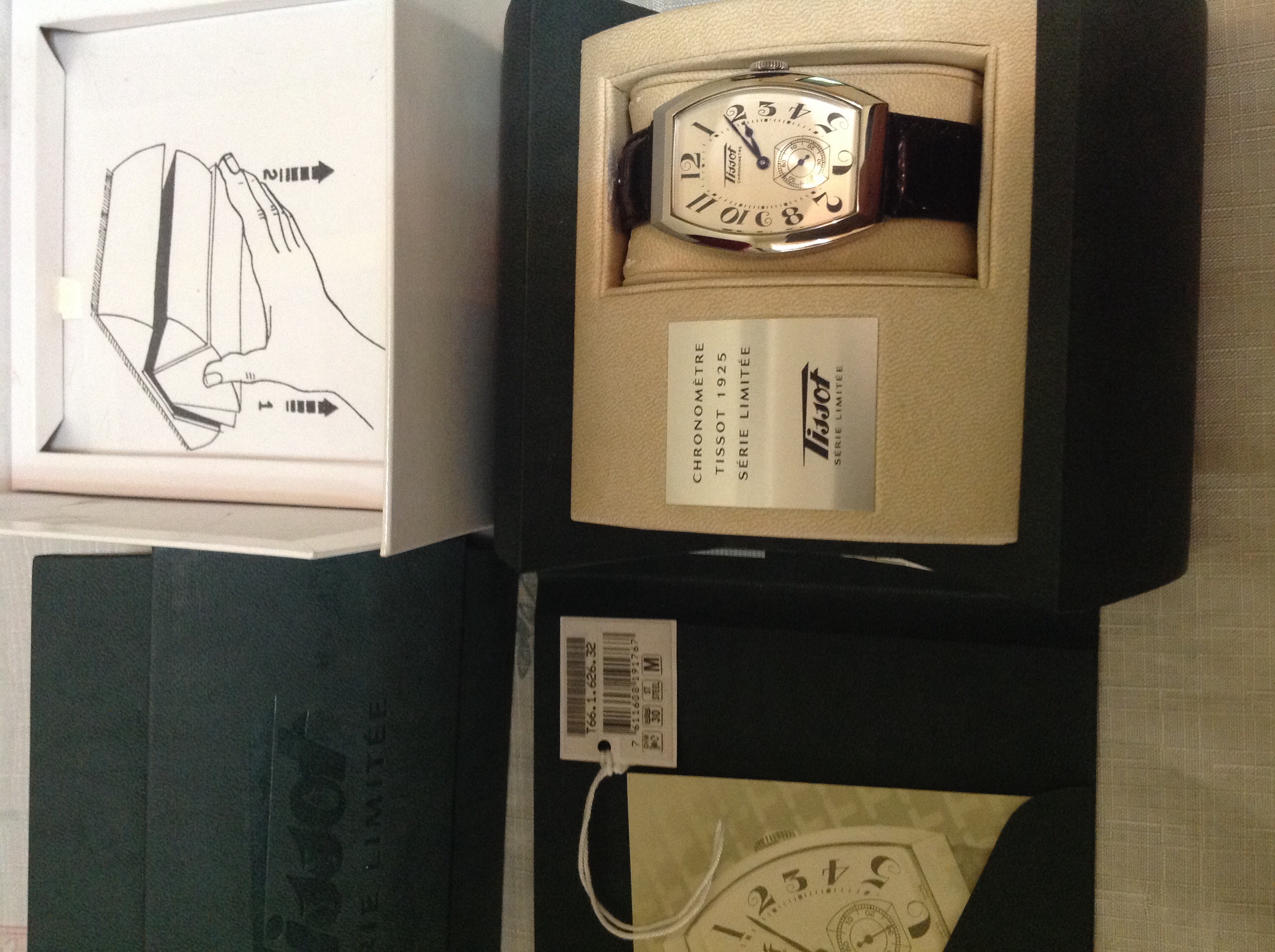 часы Tissot Porto 1925 Chronometer Limitee Serie