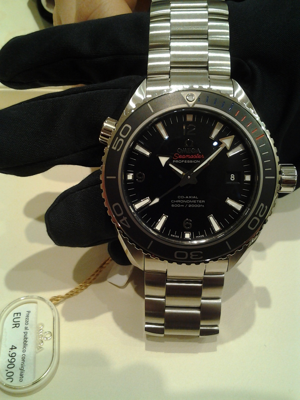  Omega Omega Seamaster Planet Ocean BIG SIZE OLYMPIC COLLECTION SOCHI
