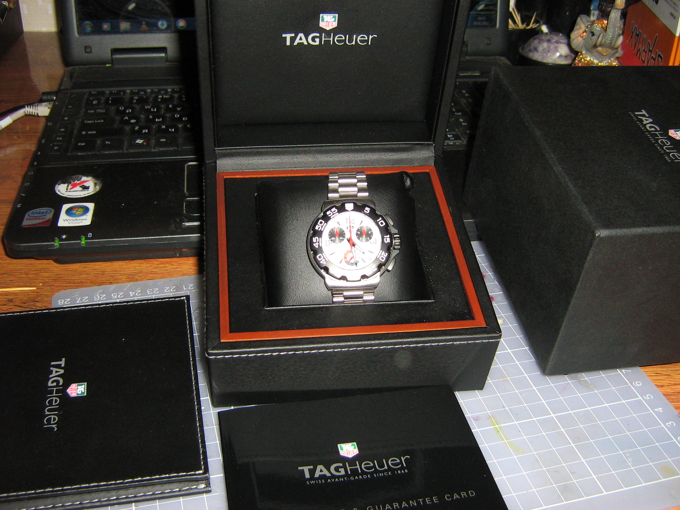 часы TAG Heuer Formula 1 Chronograph (SS / Red / SS)
