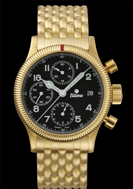 часы Tutima The Flieger Chronograph F2