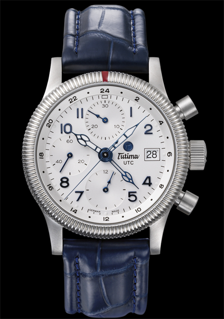 часы Tutima The Flieger Chronograph F2 UTC