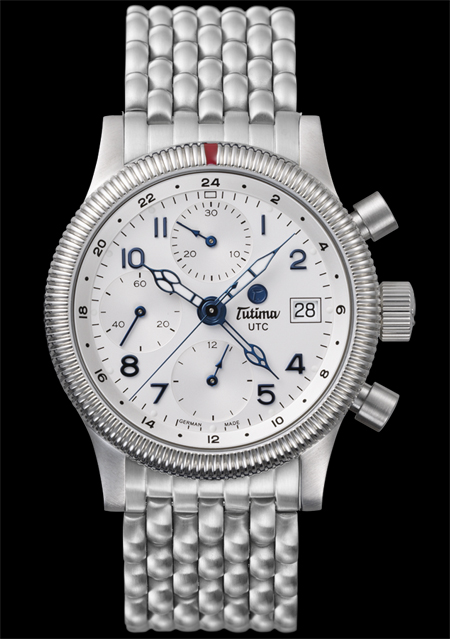 часы Tutima The Flieger Chronograph F2 UTC