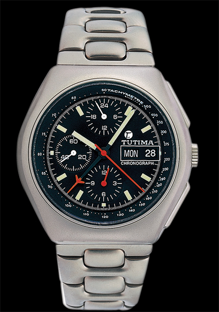 часы Tutima The Military NATO Chronograph T