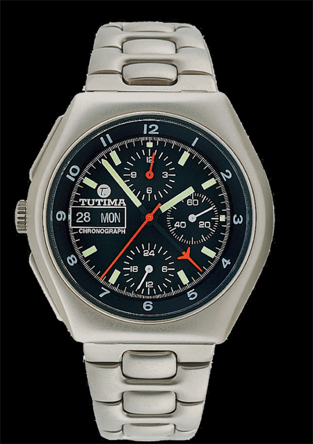  Tutima The Military NATO Chronograph T