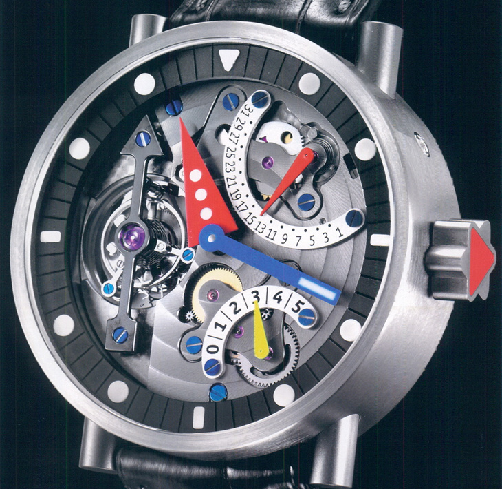 часы Alain Silberstein Tourbillon Black Arrow