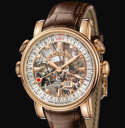часы Arnold & Son Nelsons Death