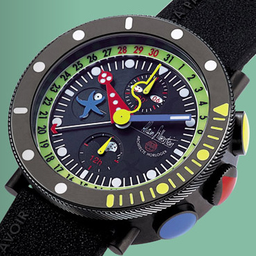 часы Alain Silberstein Black Marine Krono