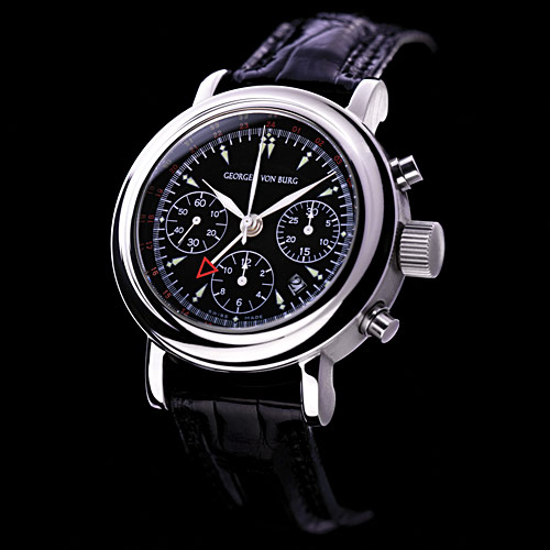 часы George J von Burg GMT Flyback