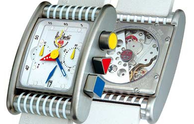 часы Alain Silberstein Bolido Krono Titanium