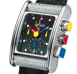 часы Alain Silberstein Bolido Krono Diamond