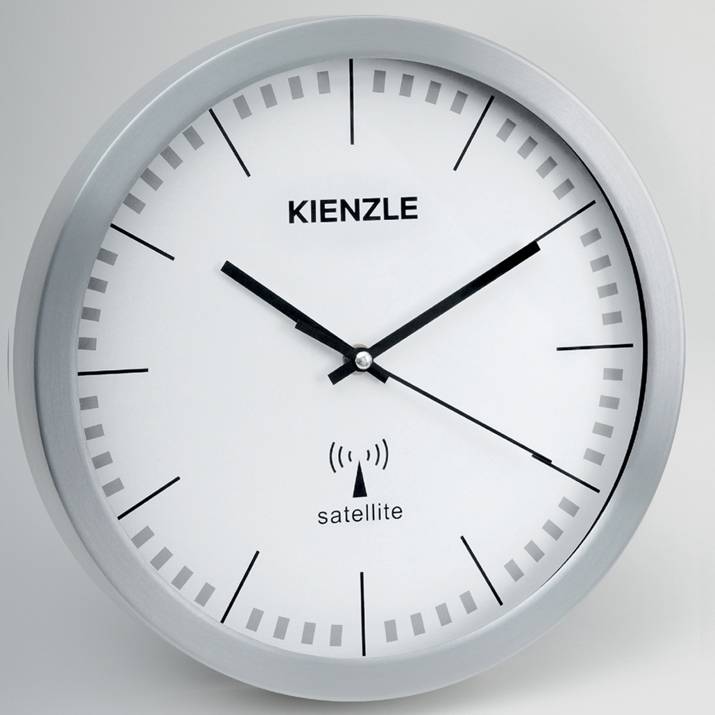  Kienzle RC Wall Clock Aluminium