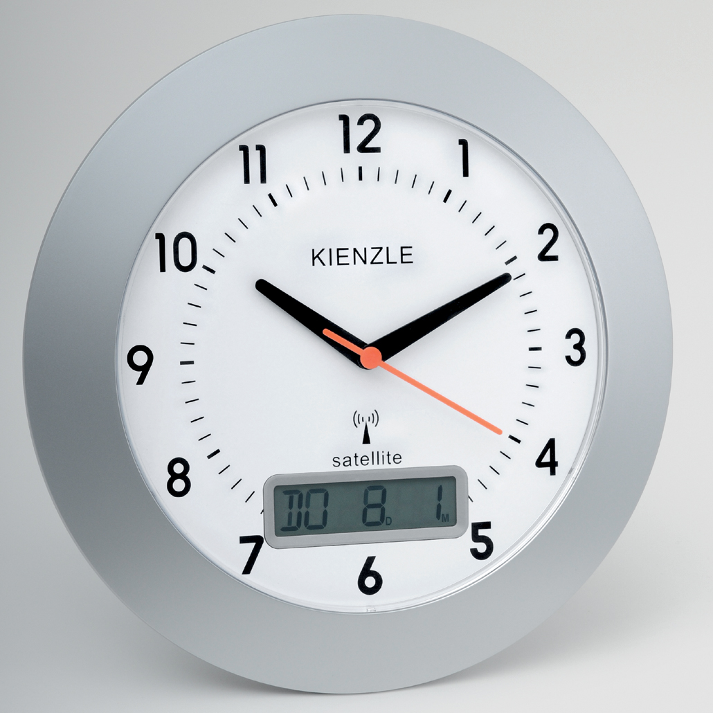  Kienzle RC Wall Clock Alalogue / Digital