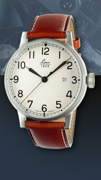 часы Laco Navy 42 cream