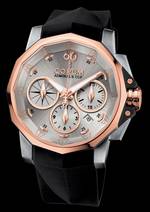 часы Corum Admiral's Cup Challenge 44 Black & Gold Gray Dial