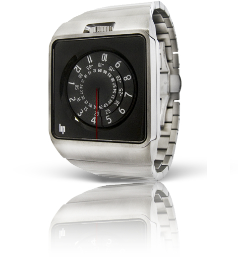 часы Lip Automythic metal silver