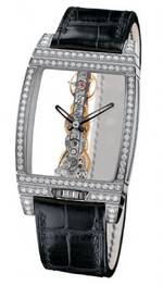 часы Corum Golden Bridge Gold & Diamonds