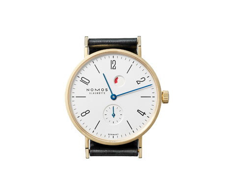  Nomos Tangente Gold Gangreserve